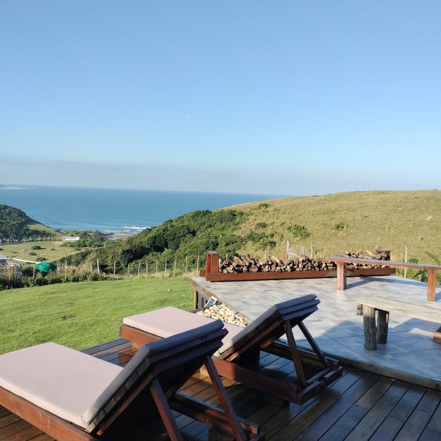 Lounging around in Coffee Bay